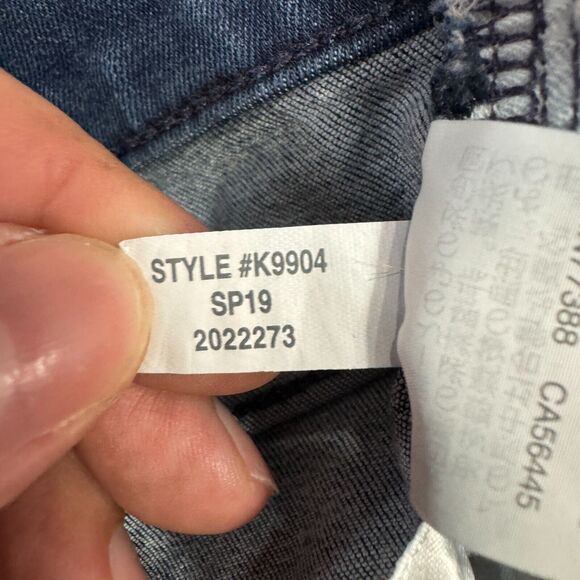 Madewell Womens‎ Blue Skinny Jeans Size 28 Denim 10" High Rise Button Fly - Picture 13 of 13